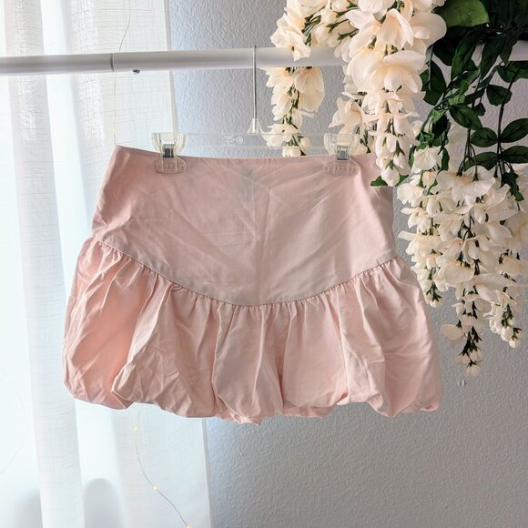 Bubble-Hem Mini Skirt Size 2 | H&M - Picture 2 of 8